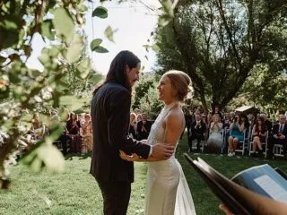 outdoor wedding ceremony
