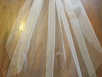 DIY Rhinestone Wedding Veil