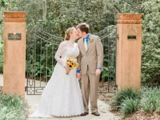 Sweet and Simple Sunflower Wedding